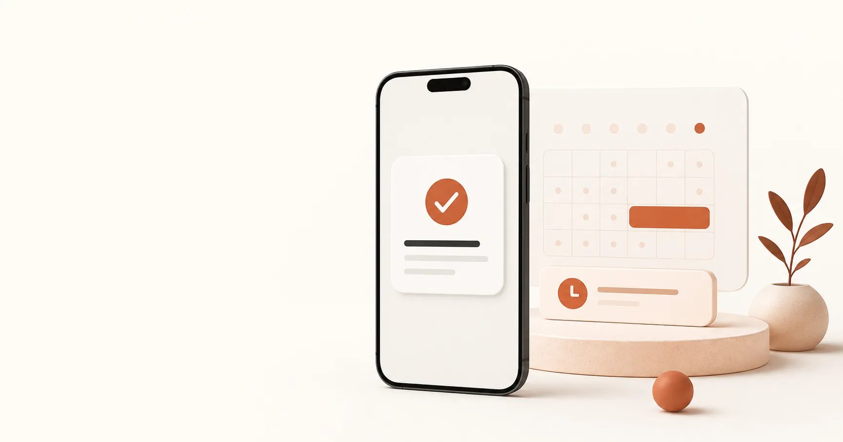 Phone confirmation for an approved booking request